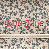 Broderie personnalisées pour bavette à manches longues