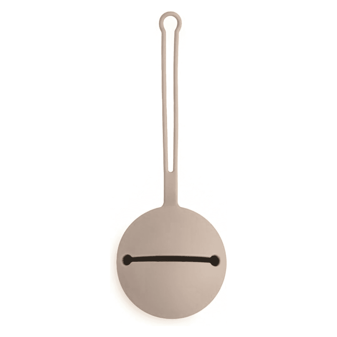 Étui en silicone pour suce - Taupe