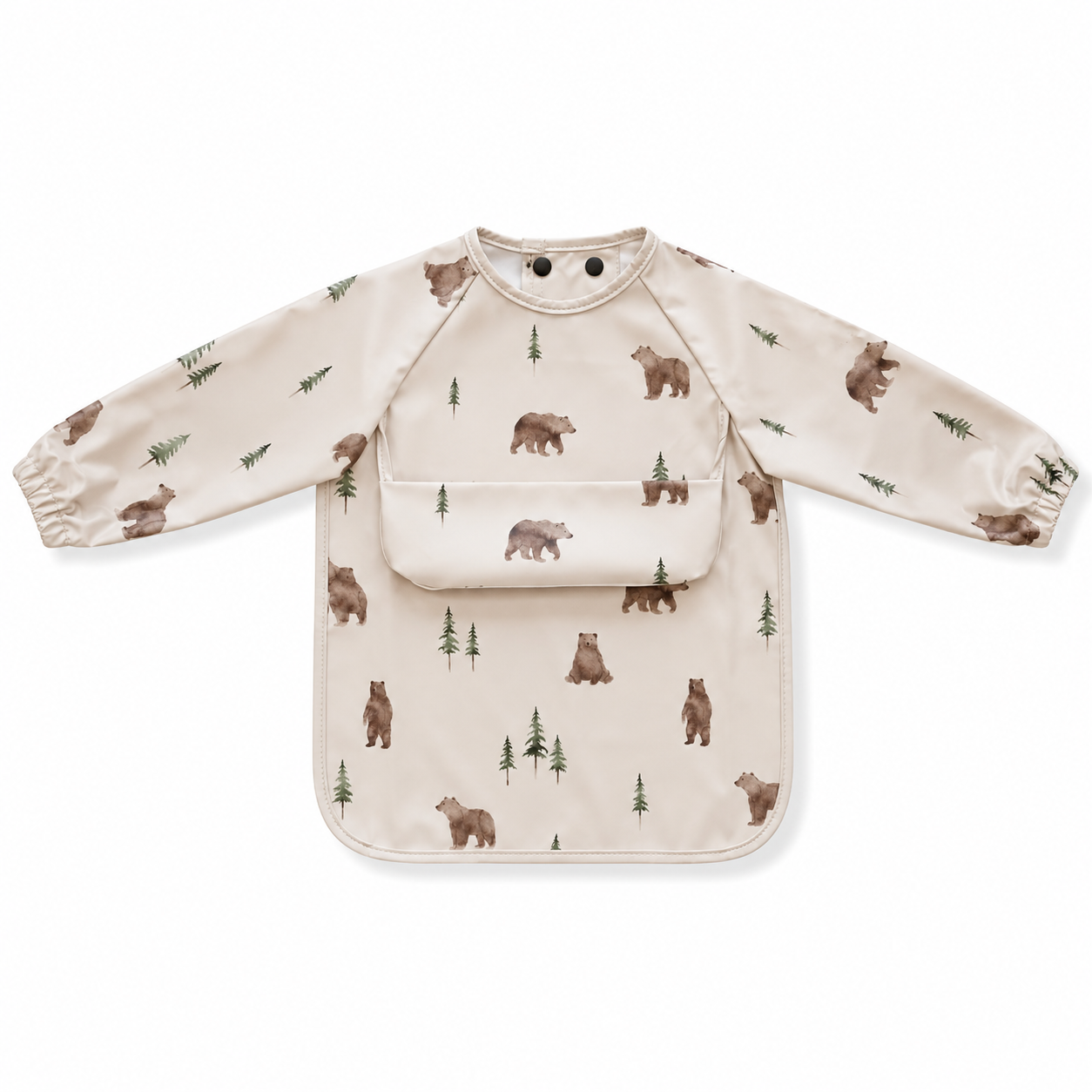 Bavette imperméable à manches longues