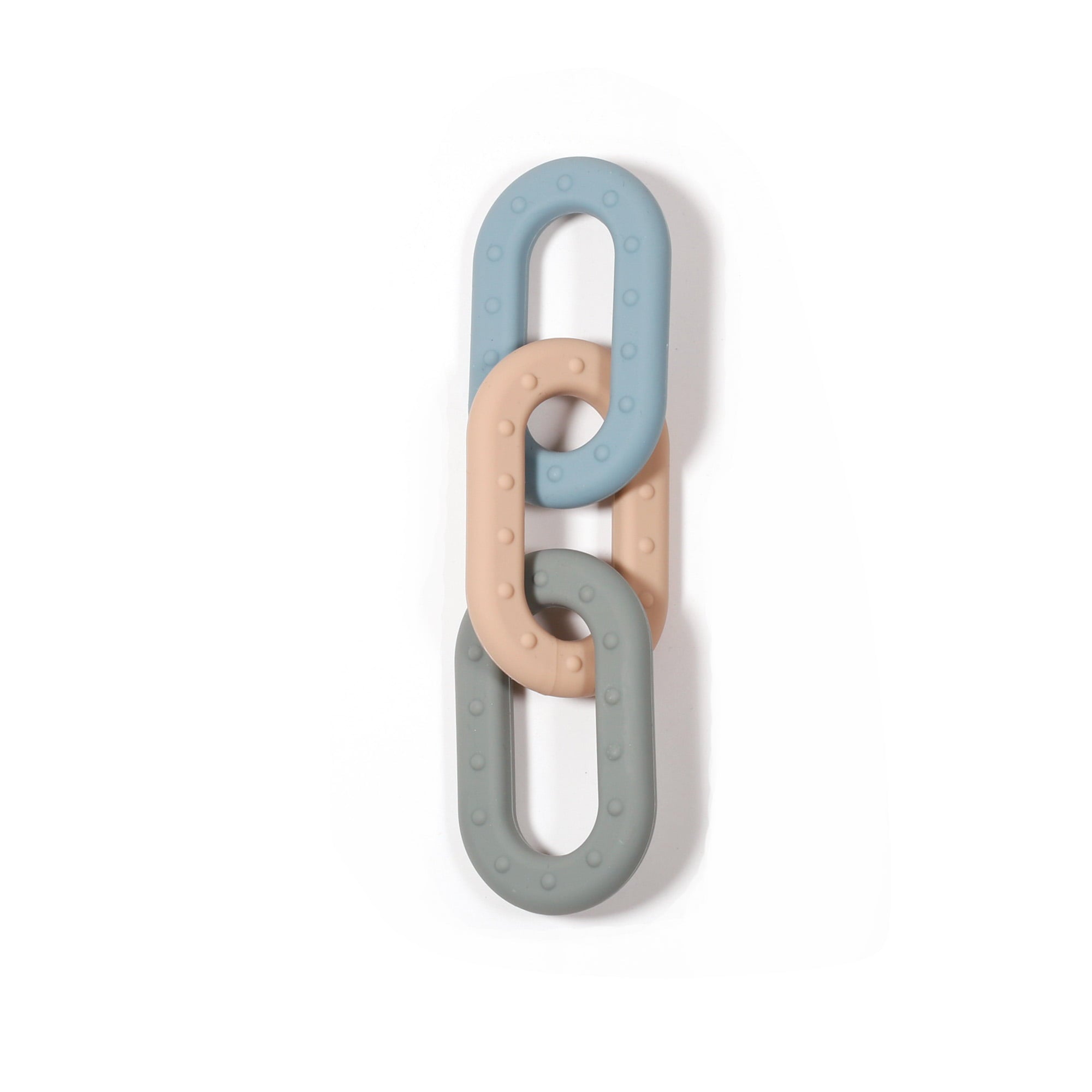 Hochet anneaux en silicone